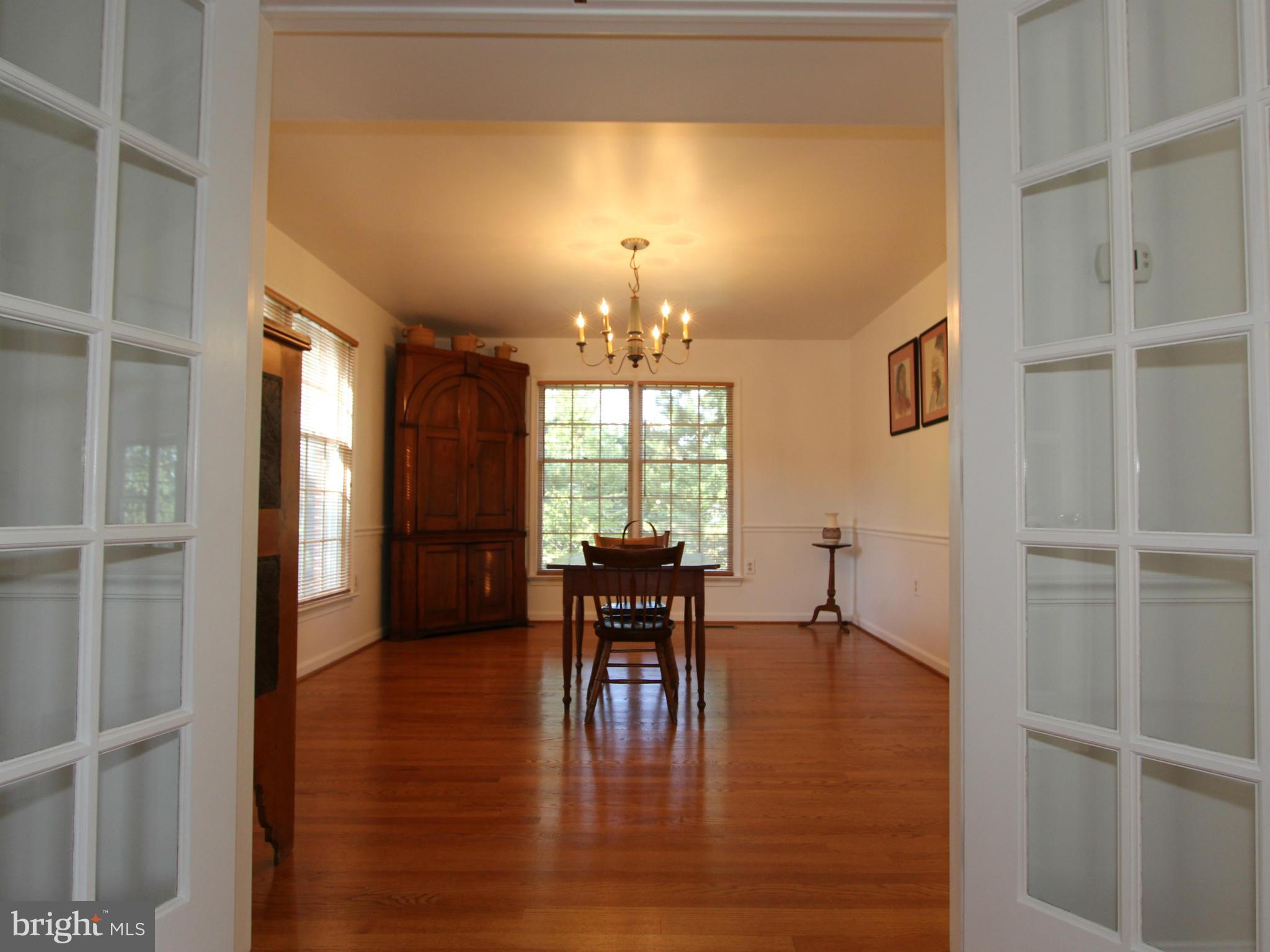 8129 Stone Ridge Drive Frederick, MD 21702 - Photo 7 of 30 Dining Room With French Doors.