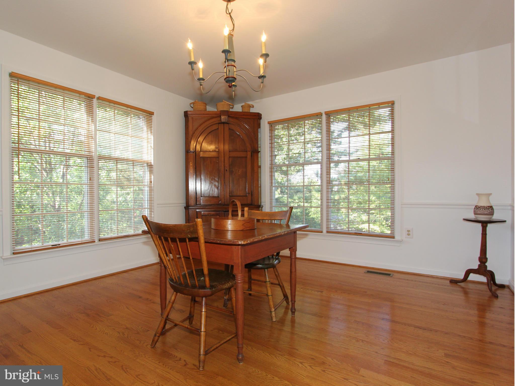 8129 Stone Ridge Drive Frederick, MD 21702 - Photo 8 of 30 Dining Room, View #2, With HW Floors.