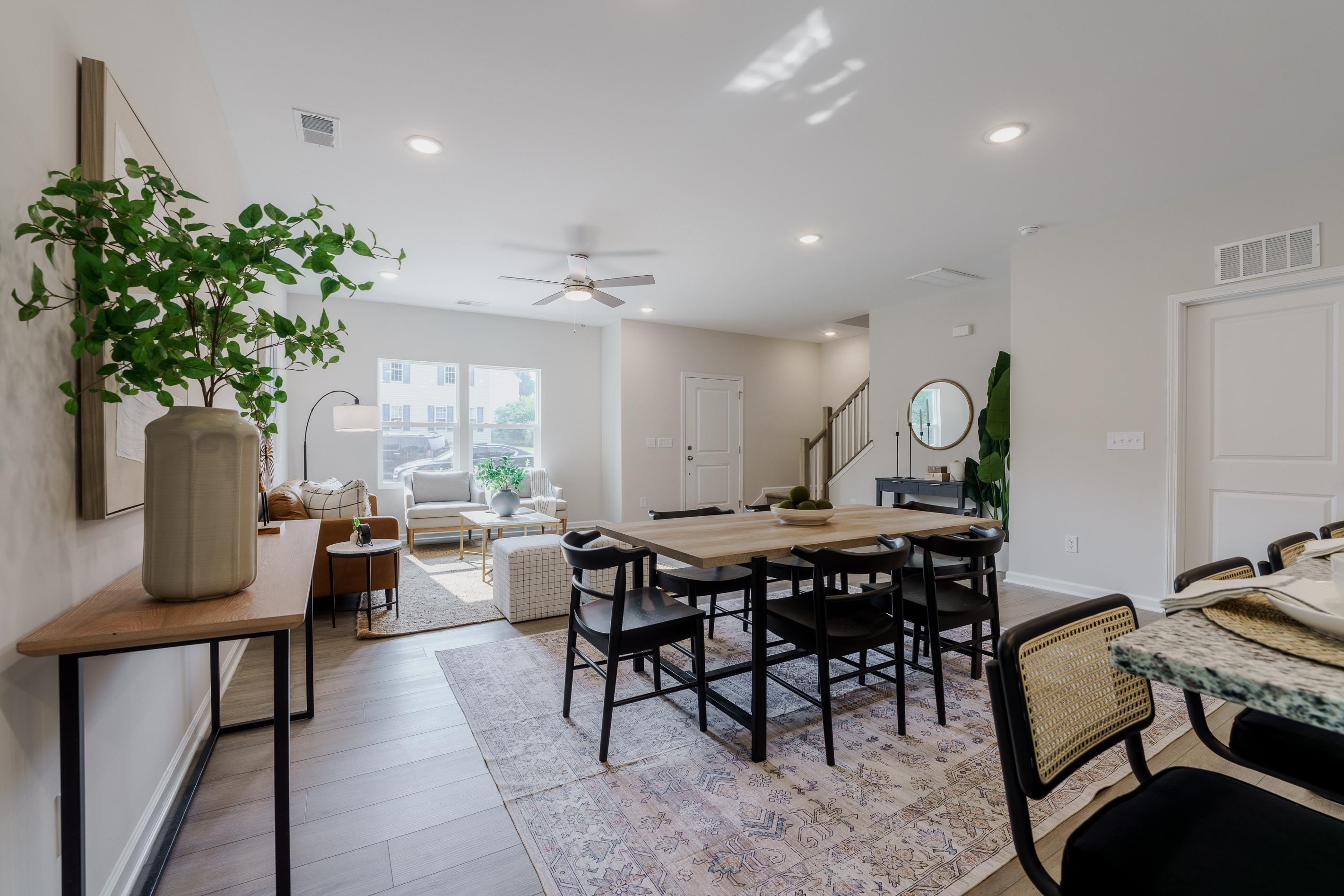 1309 Swingline Way Raleigh, NC 27610 - Photo 22 of 47 a view of a dining room with furniture and window