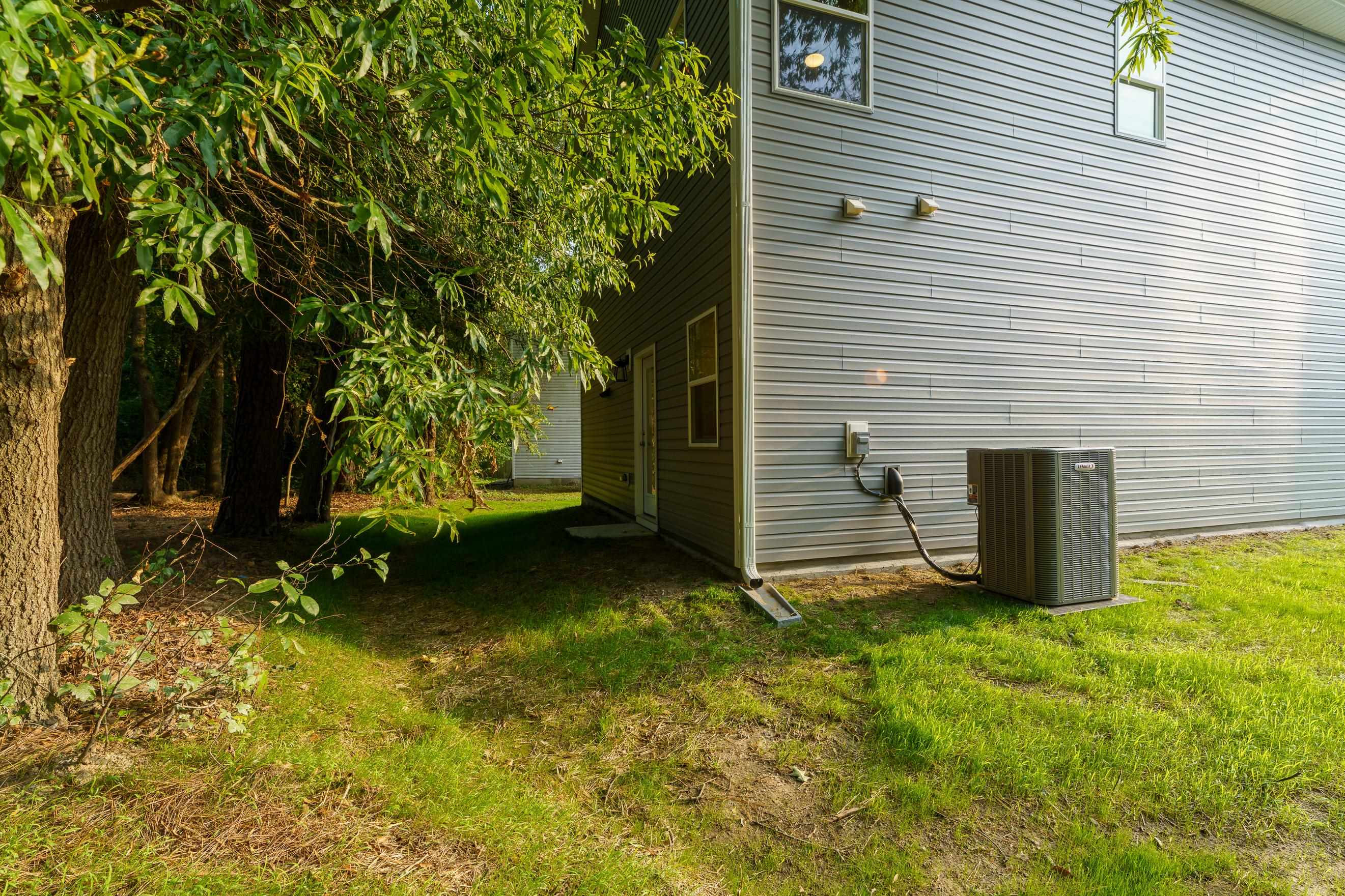 1309 Swingline Way Raleigh, NC 27610 - Photo 47 of 47 a view of a back yard of the house