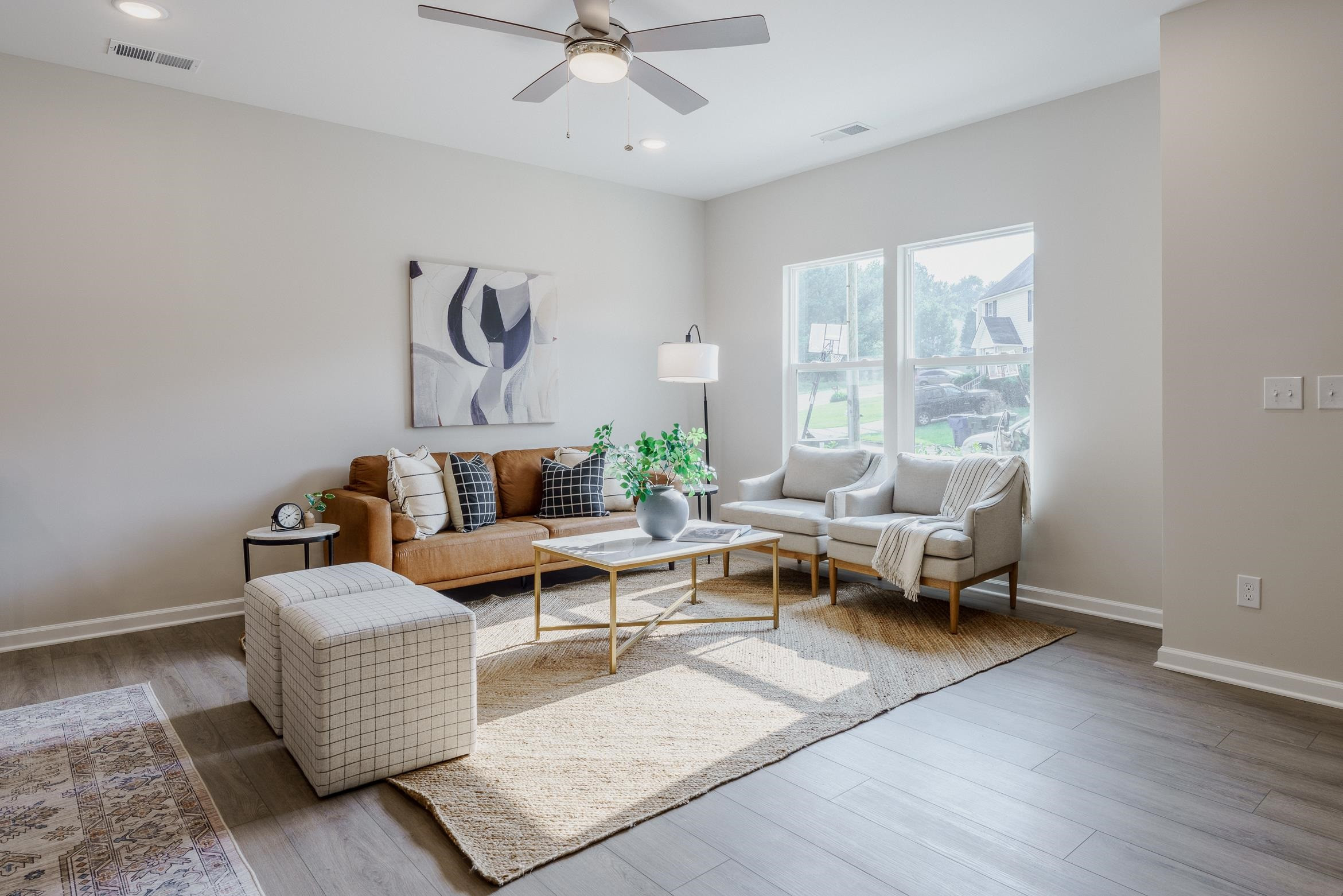 1309 Swingline Way Raleigh, NC 27610 - Photo 6 of 47 a living room with furniture and a window