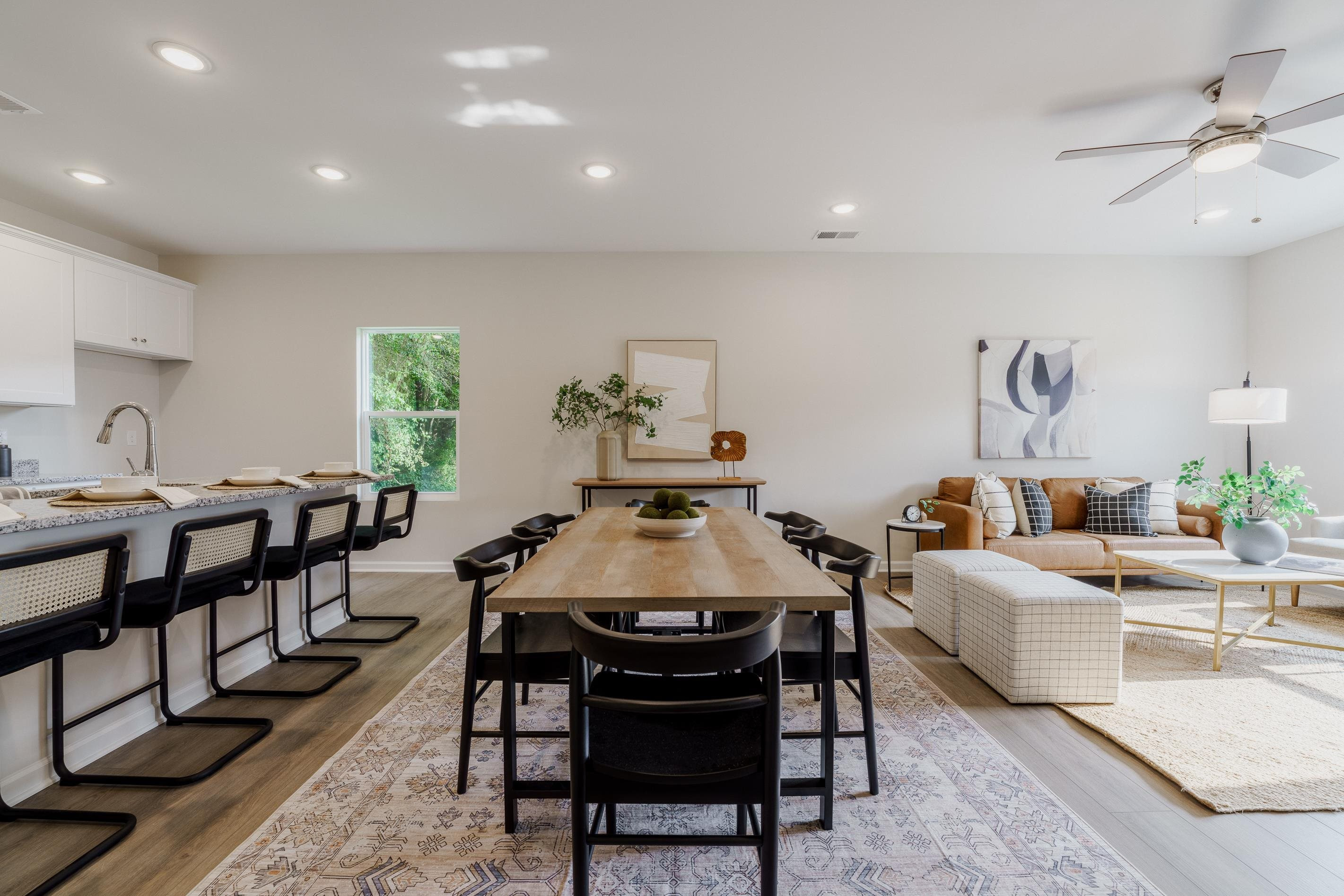 1309 Swingline Way Raleigh, NC 27610 - Photo 7 of 47 a view of a dining room with furniture