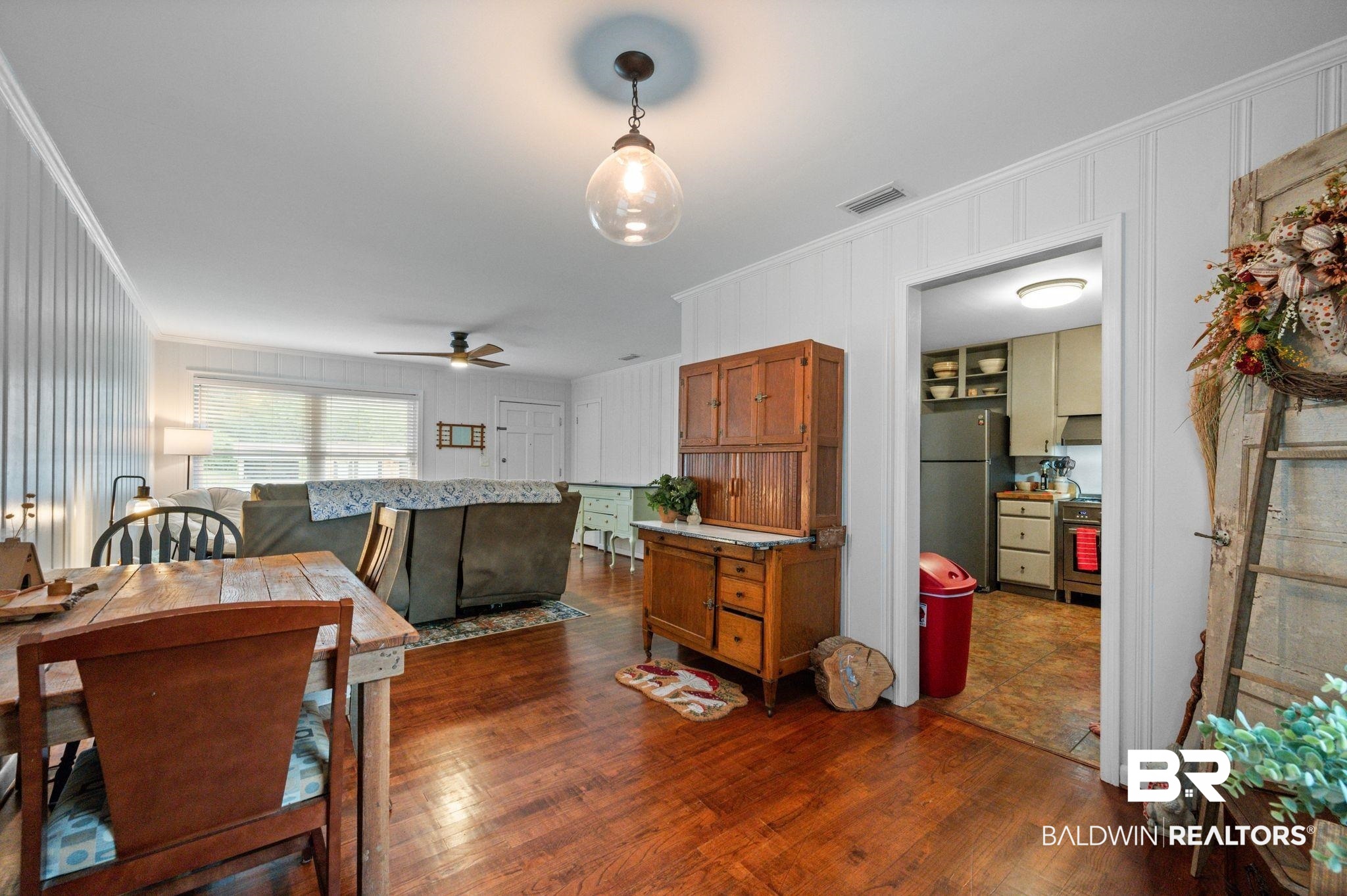 5417 Windmill Drive Mobile, AL 36693 - Photo 8 of 26 Hardwood flooring throughout the main living area