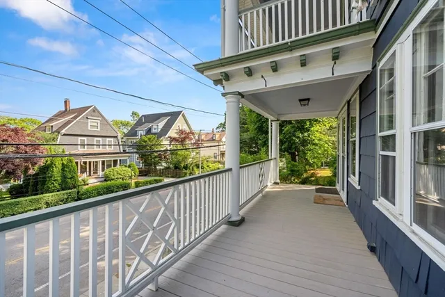 a view of a chairs in balcony