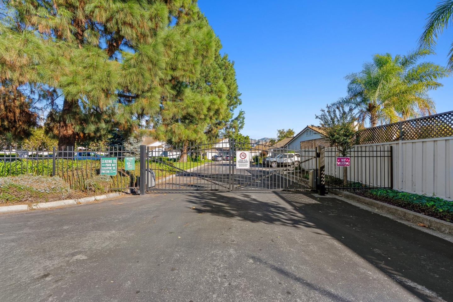 16950 Sugar Pine Drive Morgan Hill, CA 95037 - Photo 30 of 48 a view of road with houses and trees in the background