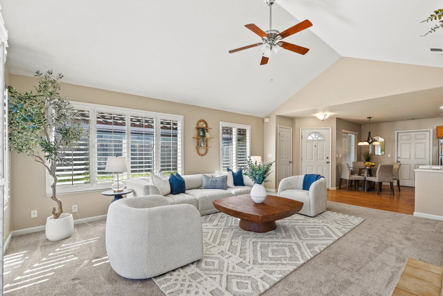 16950 Sugar Pine Drive Morgan Hill, CA 95037 - Photo 8 of 48 a living room with furniture and a large window