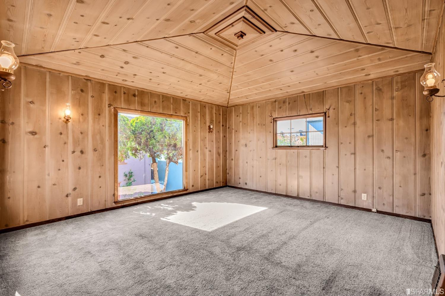 2123 Byron Street Berkeley, CA 94702 - Photo 41 of 54 a view of a livingroom with a ceiling fan and window