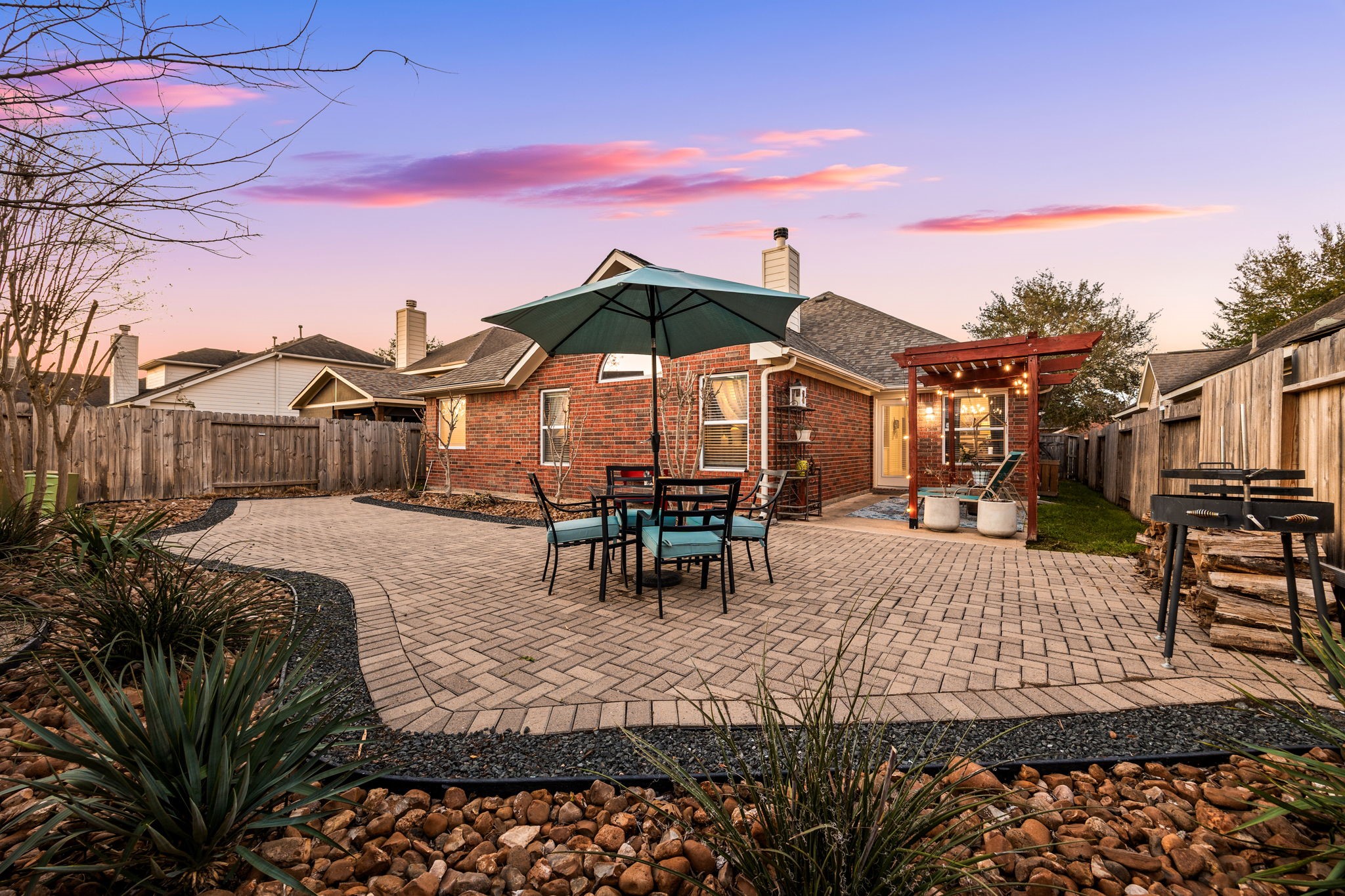 20707 Sapphire Lake Road Richmond, TX 77407 - Photo 30 of 35 The gatherings are here in this spacious back yard.
