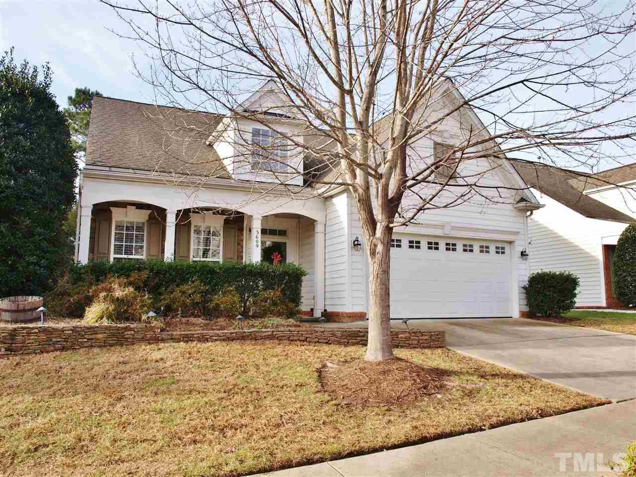 3609 Cathedral Bell Road Raleigh, NC 27614 - Photo 1 of 23 a front view of a house with garden
