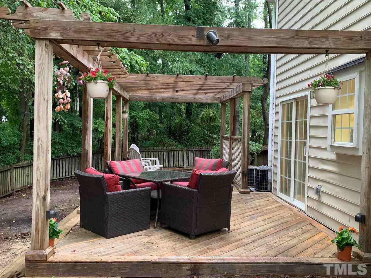 4516 Drewbridge Way Raleigh, NC 27604 - Photo 19 of 23 a view of outdoor space with seating