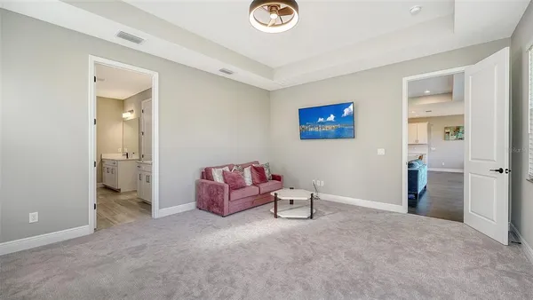 a view of a small room