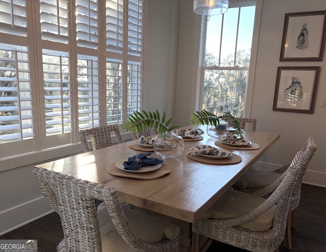 109 Becket Road St. Marys, GA 31558 - Photo 11 of 65 a view of a dining room with furniture window and outside view