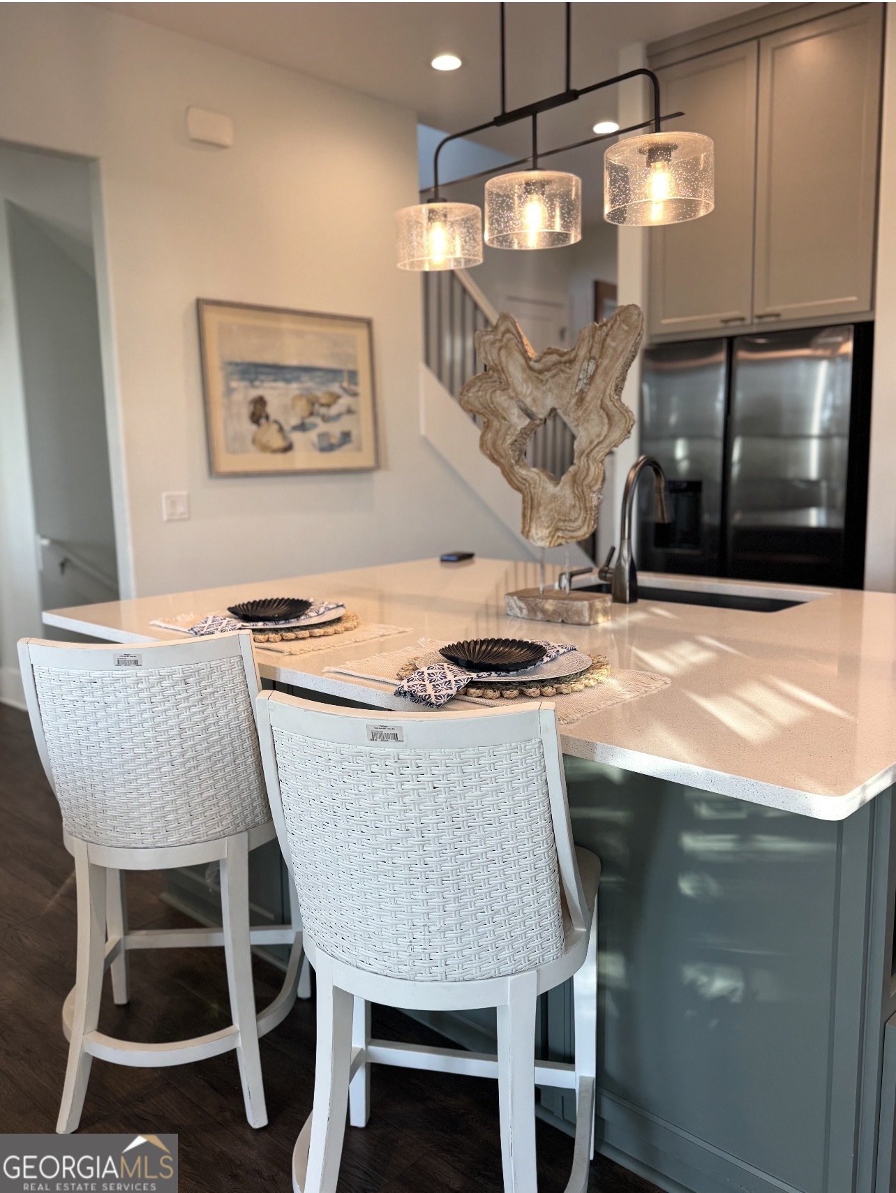 109 Becket Road St. Marys, GA 31558 - Photo 12 of 65 a view of a dining room with furniture and chandelier