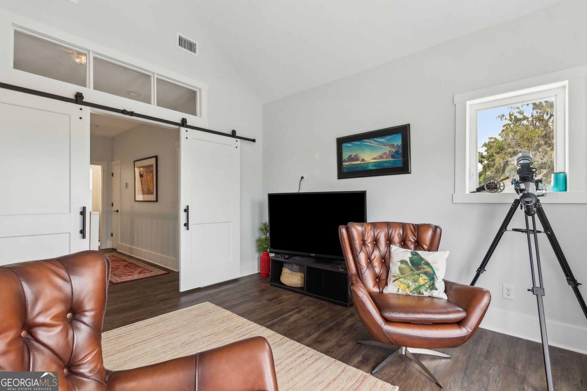 109 Becket Road St. Marys, GA 31558 - Photo 35 of 65 a living room with furniture and a flat screen tv