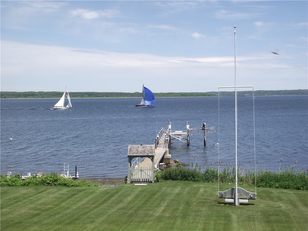1046 East Shore Road Jamestown, RI 02835 - Photo 8 of 29 Overlooking the bay your view will be filled with boating activity