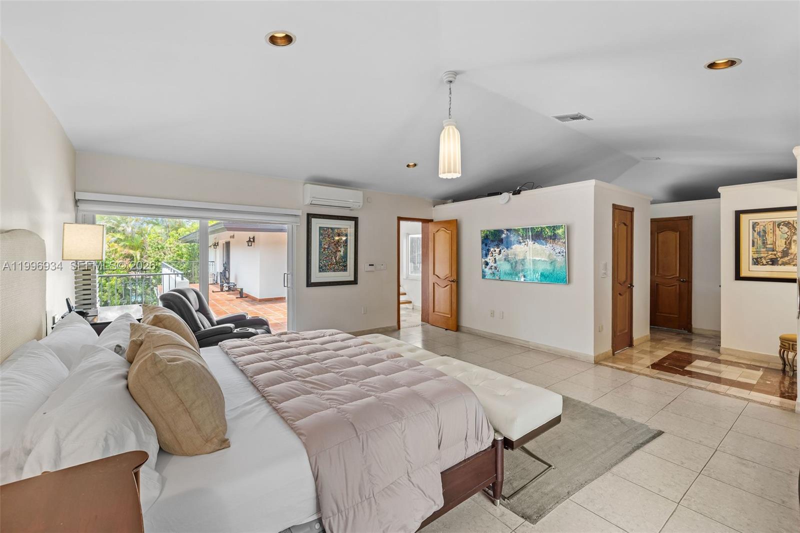 8450 Southwest 74th Terrace Miami, FL 33143 - Photo 30 of 54 a bed room with a bed and a window