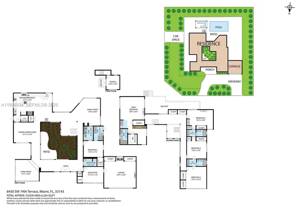 a balcony with furniture and a potted plant