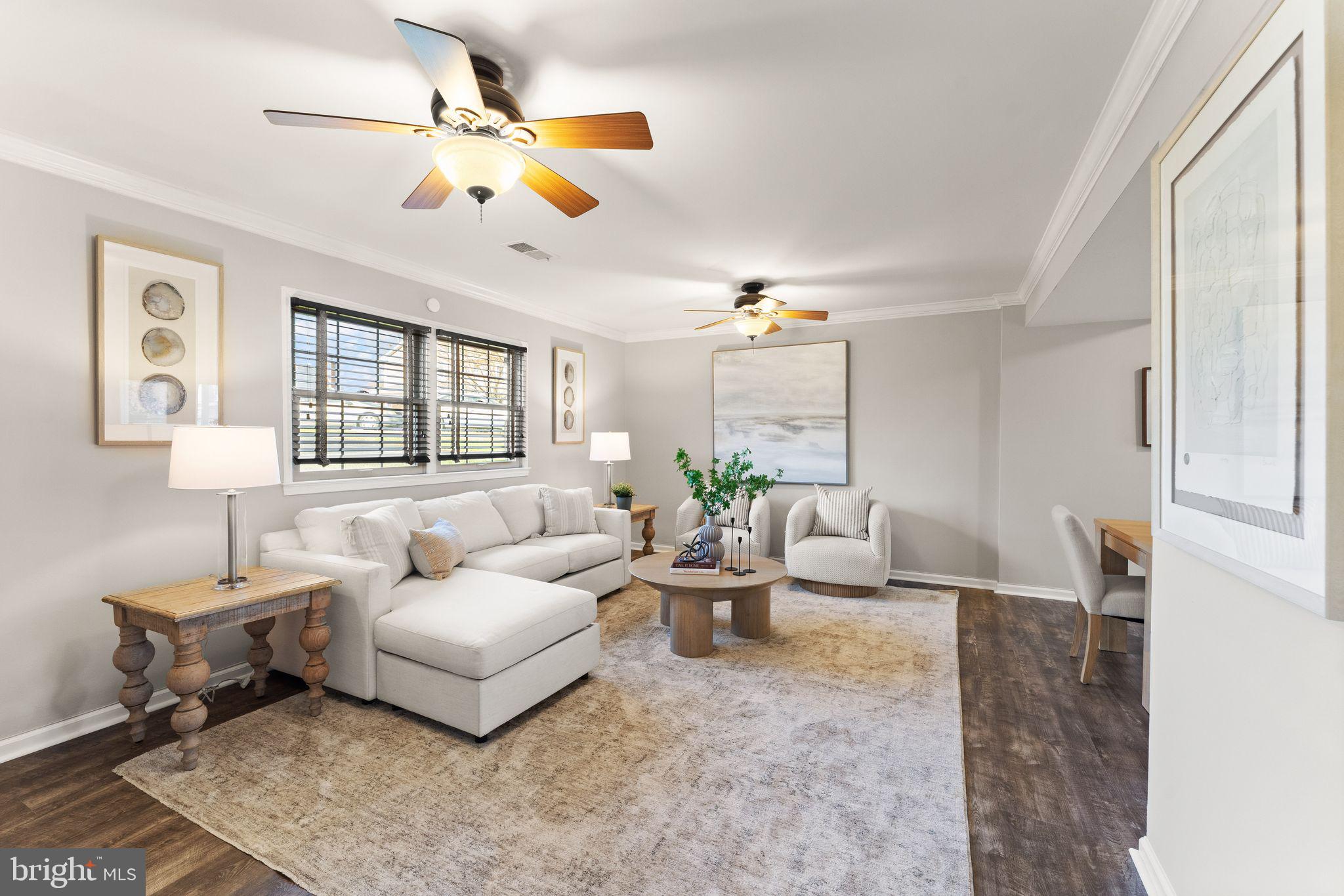 6101 Briarview Court Alexandria, VA 22310 - Photo 23 of 44 a living room with furniture and a large window
