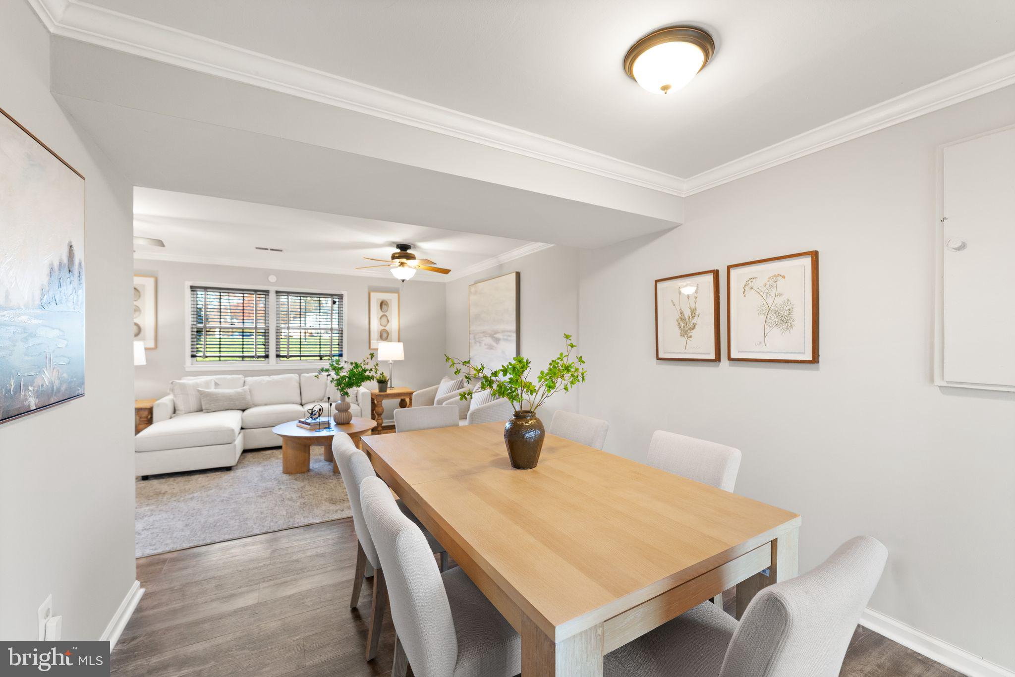 6101 Briarview Court Alexandria, VA 22310 - Photo 28 of 44 a living room with furniture and potted plant