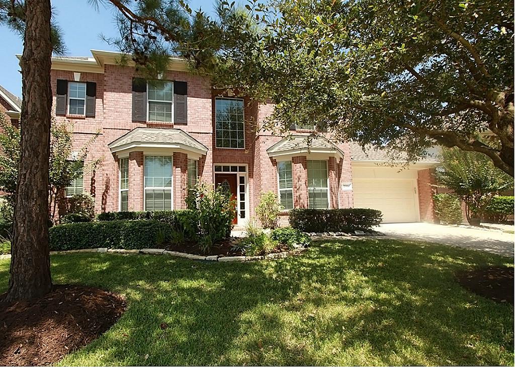 21514 Indigo HillsThis two story brick house in Cinco Ranch features 4 bedrooms and 3.5 baths, recently built in 2002.