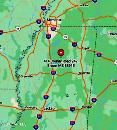 $174,900 | 519 247th Road, Unit COUNTRY, Bruce, MS 38915