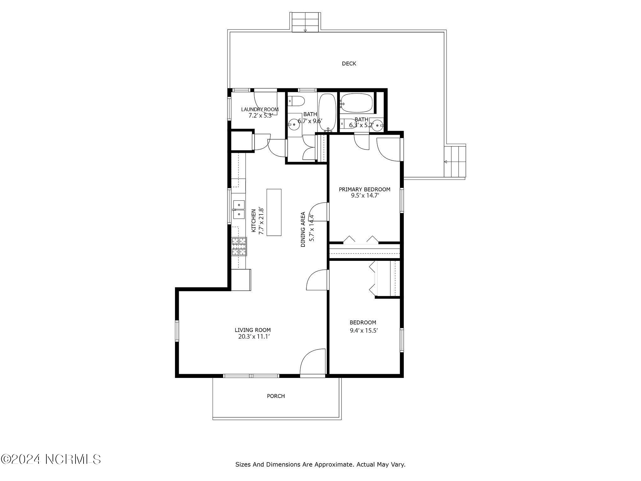 287 Murphys Store Road Rose Hill, NC 28458 - Photo 26 of 27 Floor plan