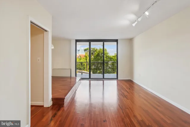 a kitchen with a stove and a microwave