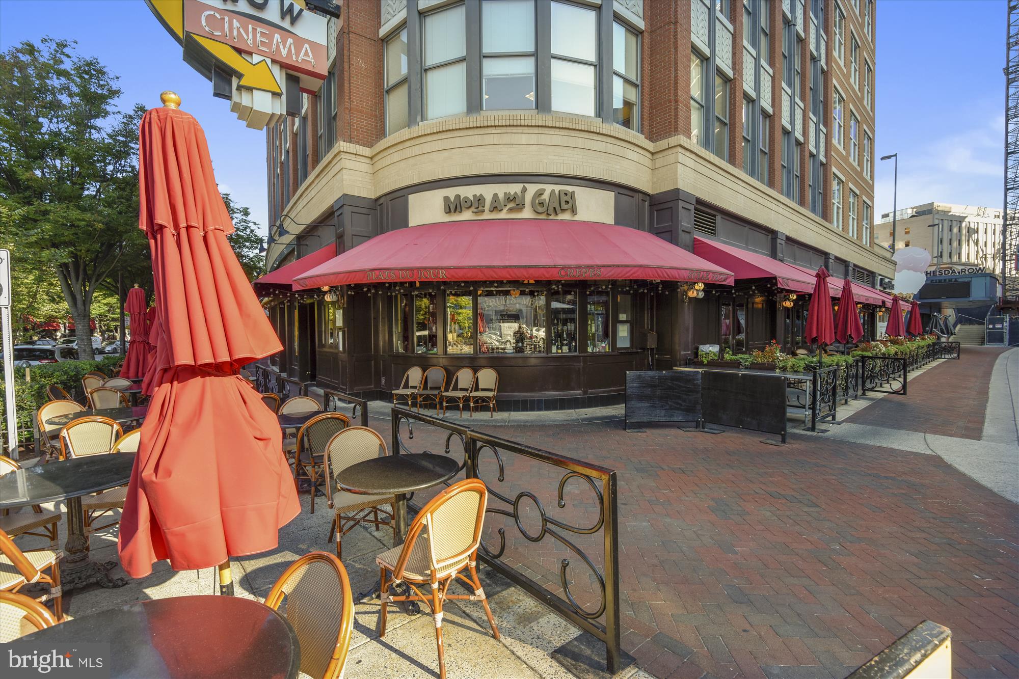 4242 East-West Highway, Unit 414 Chevy Chase, MD 20815 - Photo 63 of 66 a view of a cafe with sitting area