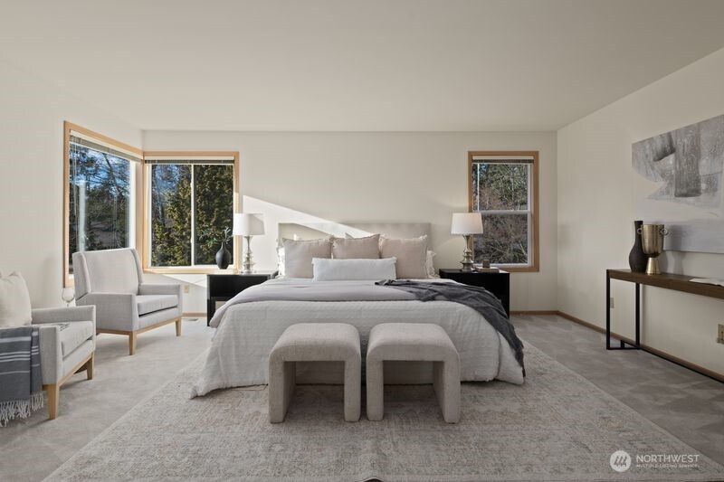 14610 Southeast 184th Place Renton, WA 98058 - Photo 12 of 31 a bedroom with a bed and a window