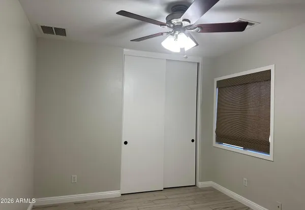 a view of a backyard of a house