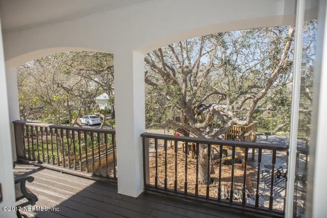 275 Jellison Road St. Augustine, FL 32080 - Photo 16 of 37 a view of a balcony with wooden floor