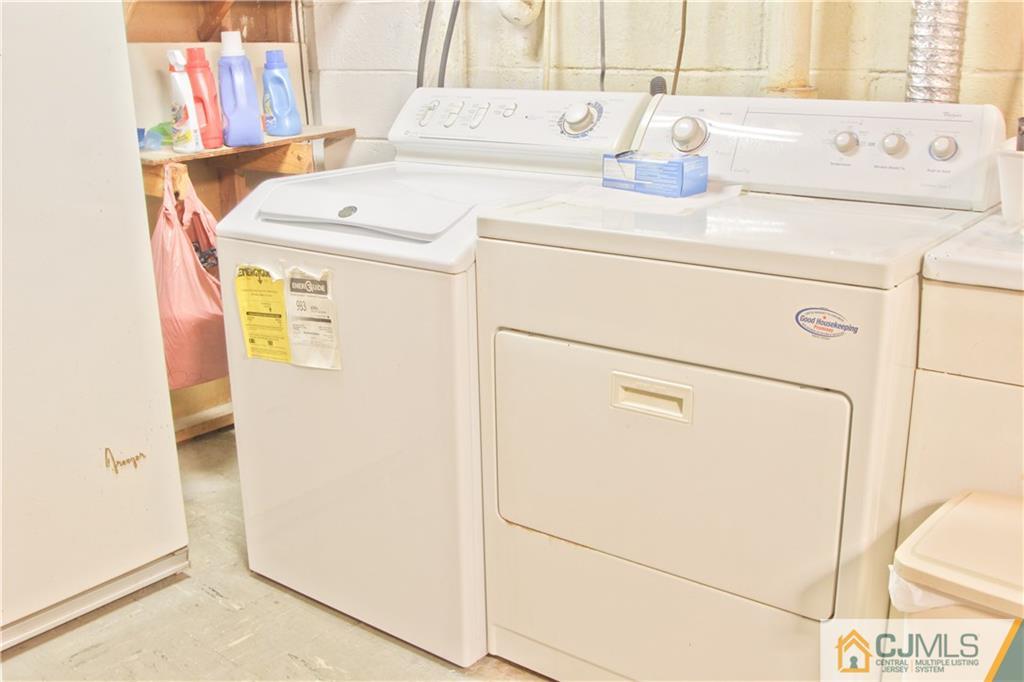 5 Purdue Road Old Bridge, NJ 08859 - Photo 16 of 25 a utility room with dryer and washer