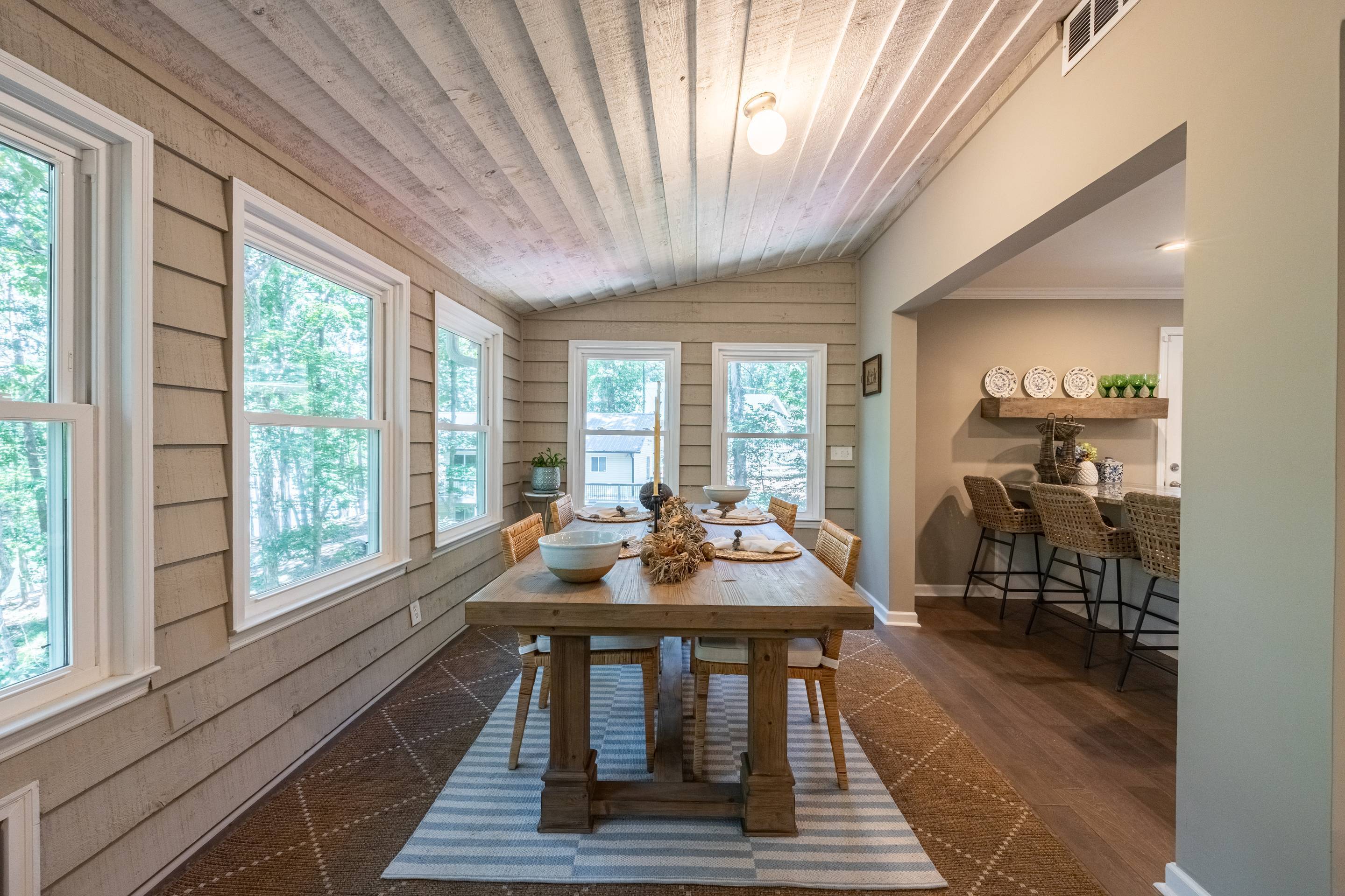 396 Cardinal Lane Toccoa, GA 30577 - Photo 36 of 103 a view of a dining room with furniture window and outside view