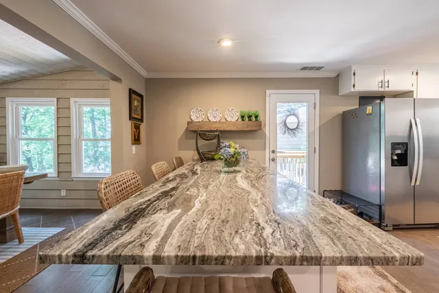 a view of a house with a window