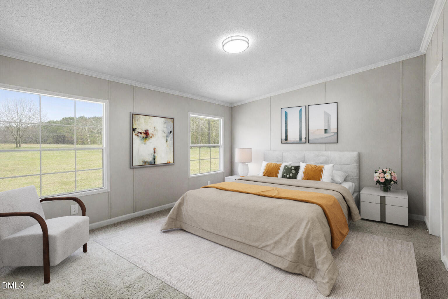 10965 Beaver Dam Road Middlesex, NC 27557 - Photo 8 of 24 a bedroom with a bed and a window