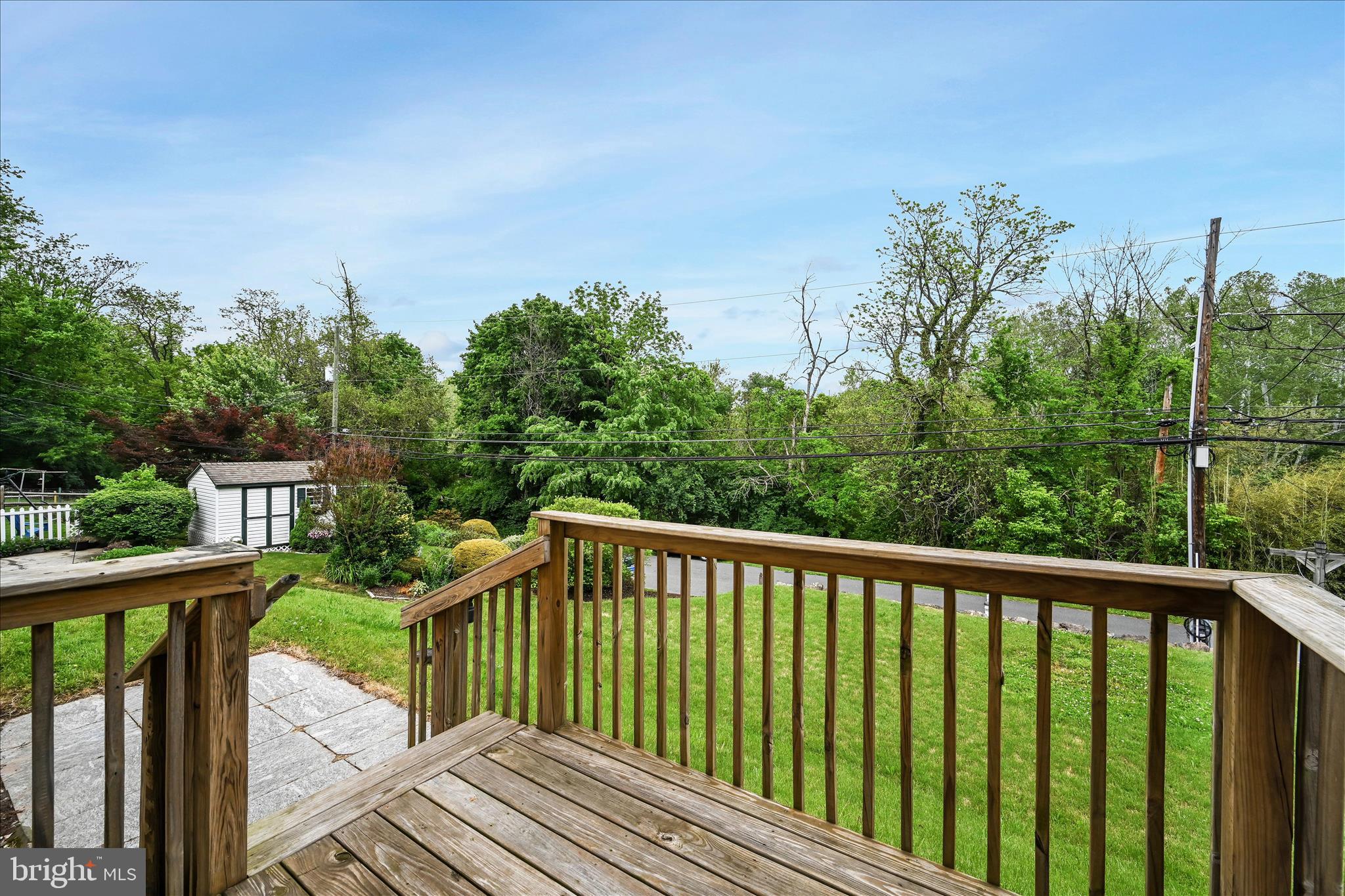 286 Schuylkill Road Birdsboro, PA 19508 - Photo 34 of 39 a view of a wooden roof deck