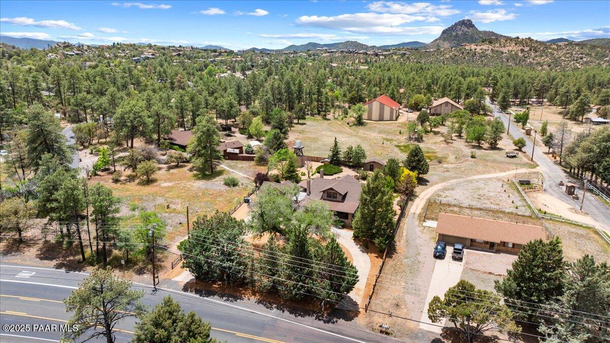 2877 Iron Springs Road Prescott, AZ 86305 - Photo 38 of 42 Aerial