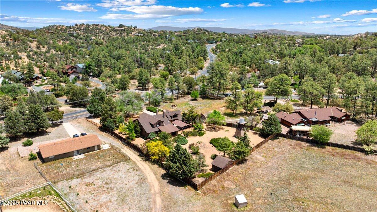 2877 Iron Springs Road Prescott, AZ 86305 - Photo 39 of 42 Aerial