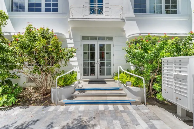 a house with trees in front of it