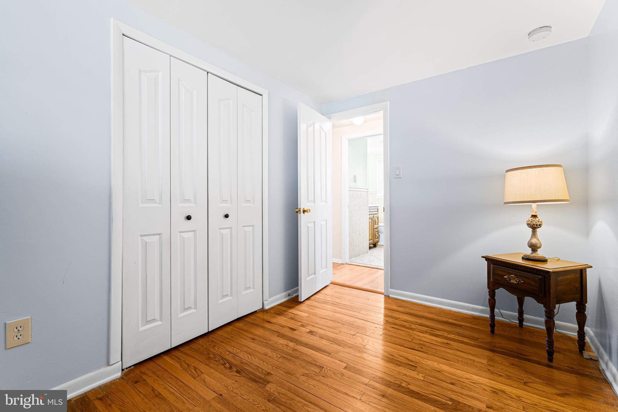 1413 Foster Road Warminster, PA 18974 - Photo 17 of 30 a view of a room with wooden floor cabinet and bathroom