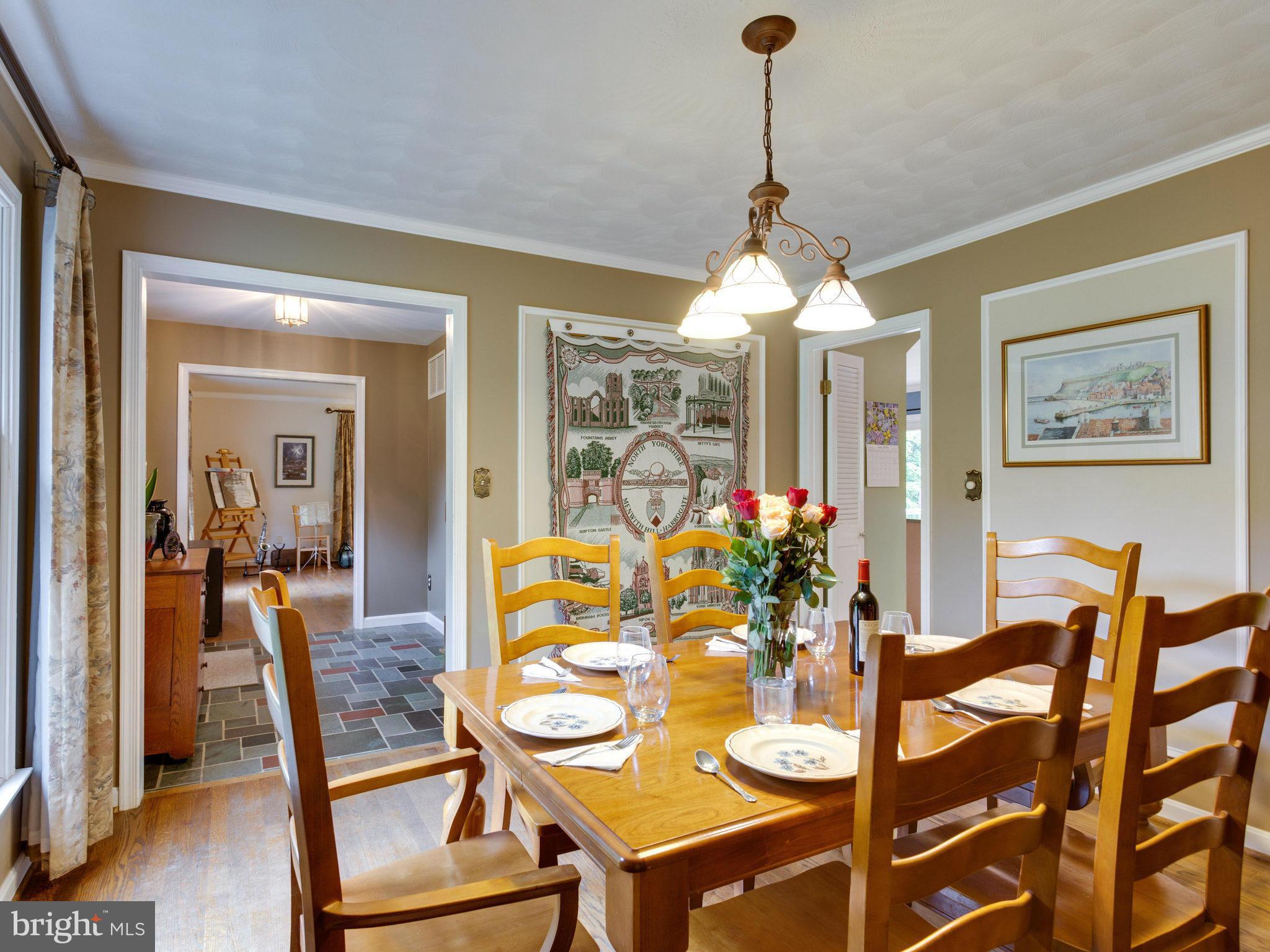 5810 Ridge Road Mount Airy, MD 21771 - Photo 11 of 30 Formal Dining Room with extensive moldings