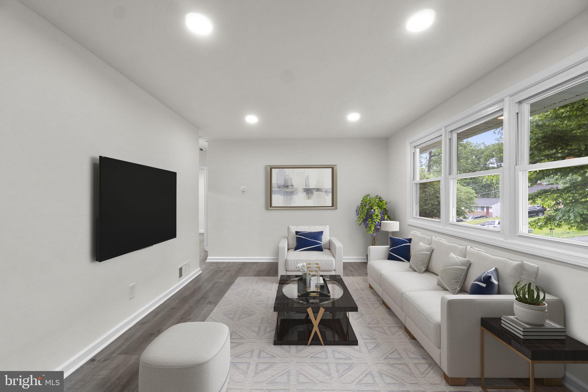 3658 Clifmar Road Baltimore, MD 21244 - Photo 2 of 43 Living Room Virtually Staged
