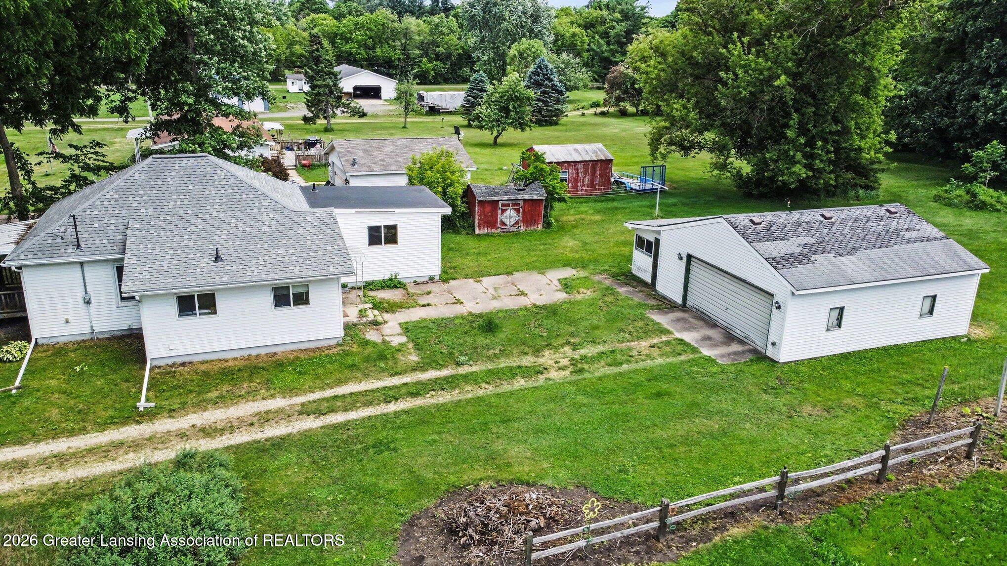 5645 Rossman Road Onondaga, MI 49264 - Photo 31 of 32 Aerial
