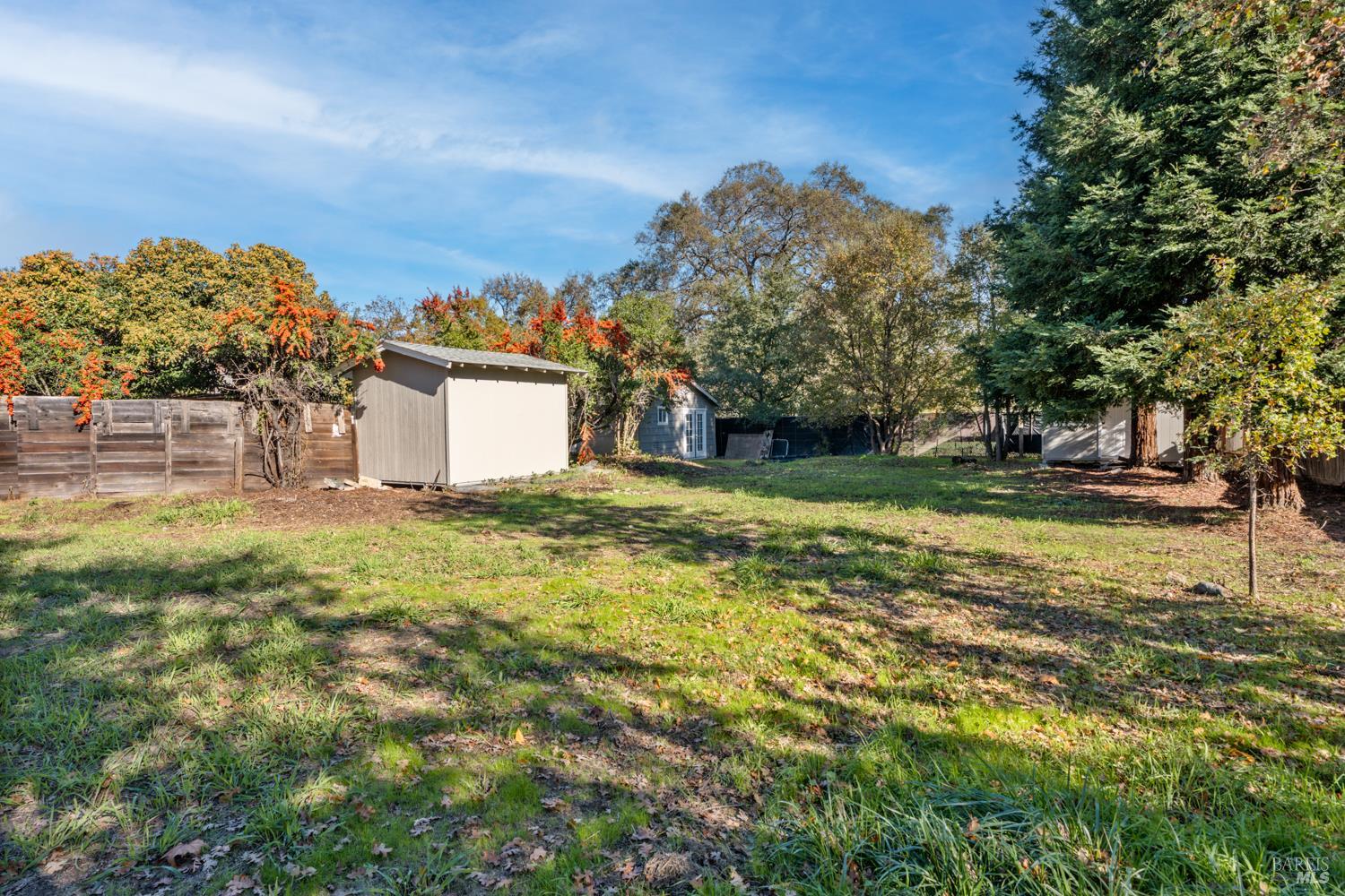 409 Luce Avenue Ukiah, CA 95482 - Photo 22 of 31 a backyard of a house with lots of green space