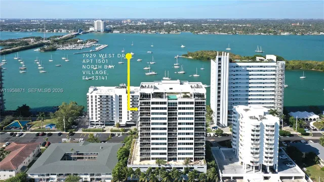 a view of a city with tall buildings