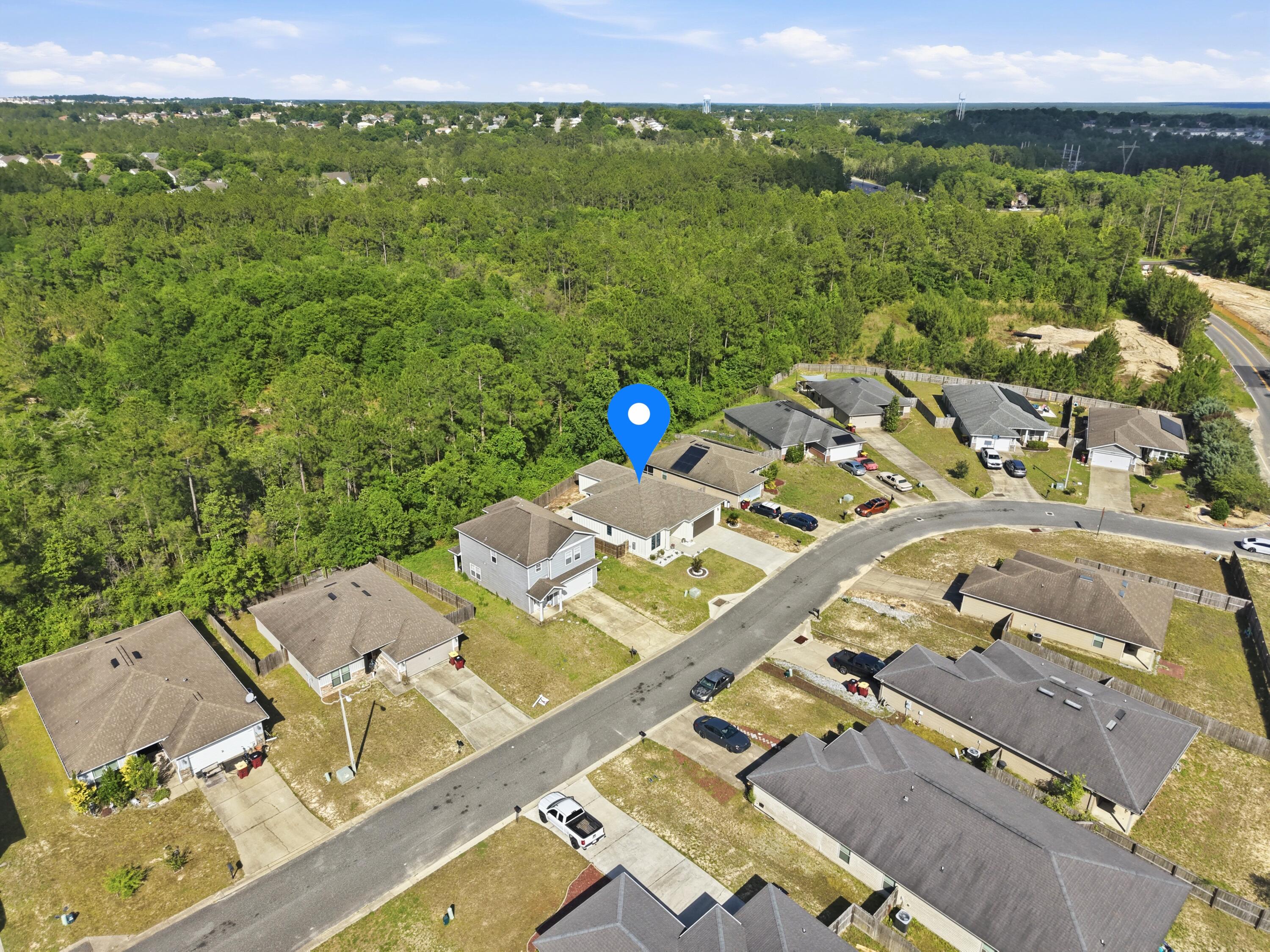 120 Lillian Way Crestview, FL 32536 - Photo 11 of 67 an aerial view of a house with a yard