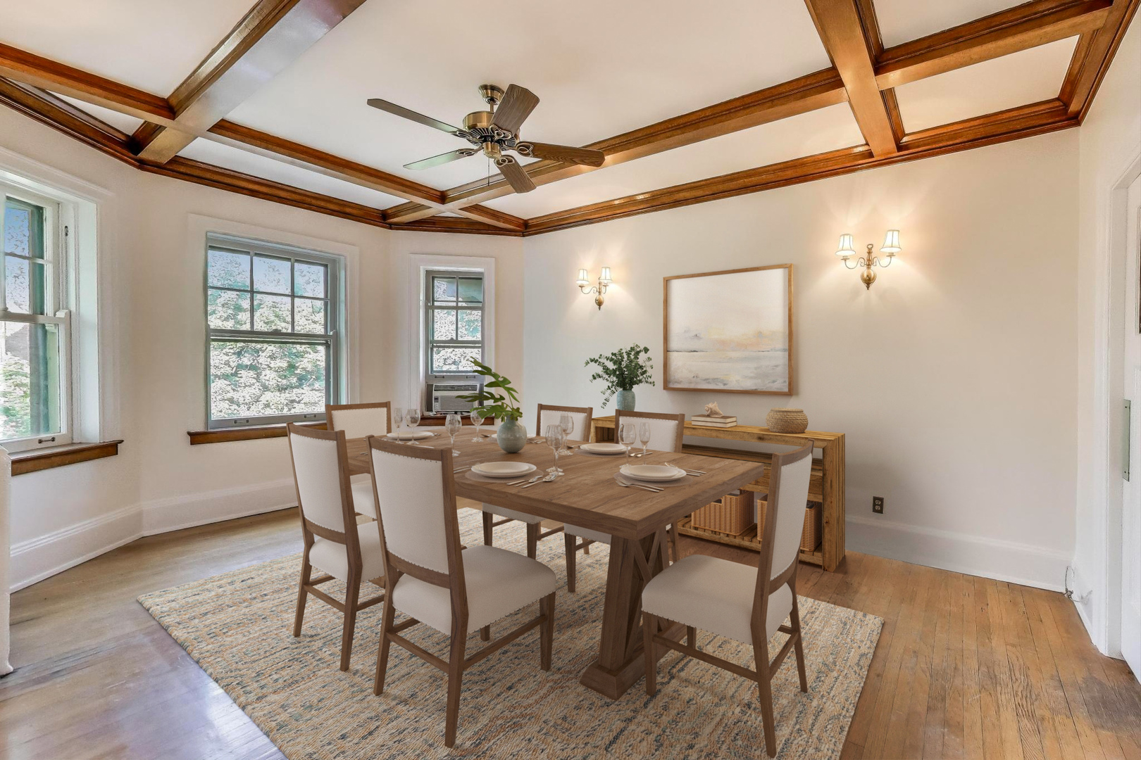 1641 Hinman Avenue, Unit 3 Evanston, IL 60201 - Photo 13 of 30 a view of a dining room with furniture and a window