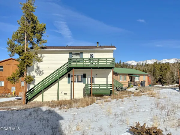 a view of a house with a patio