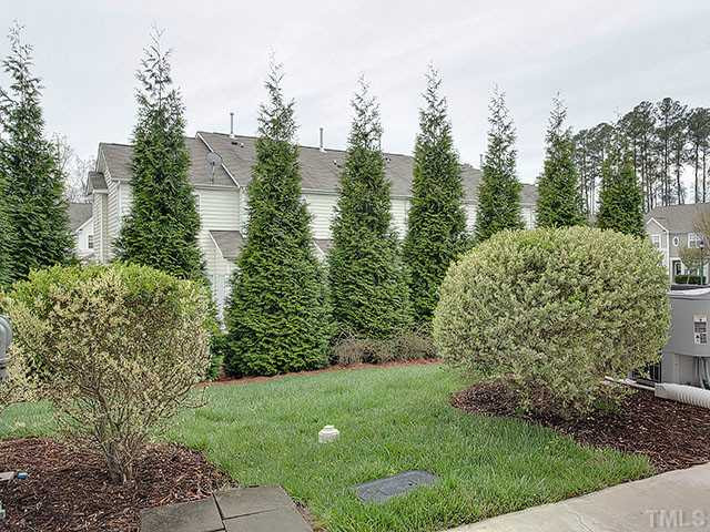 133 Cedar Elm Road Durham, NC 27713 - Photo 17 of 20 Nice backyard with wonderful landscaping. Back Yard