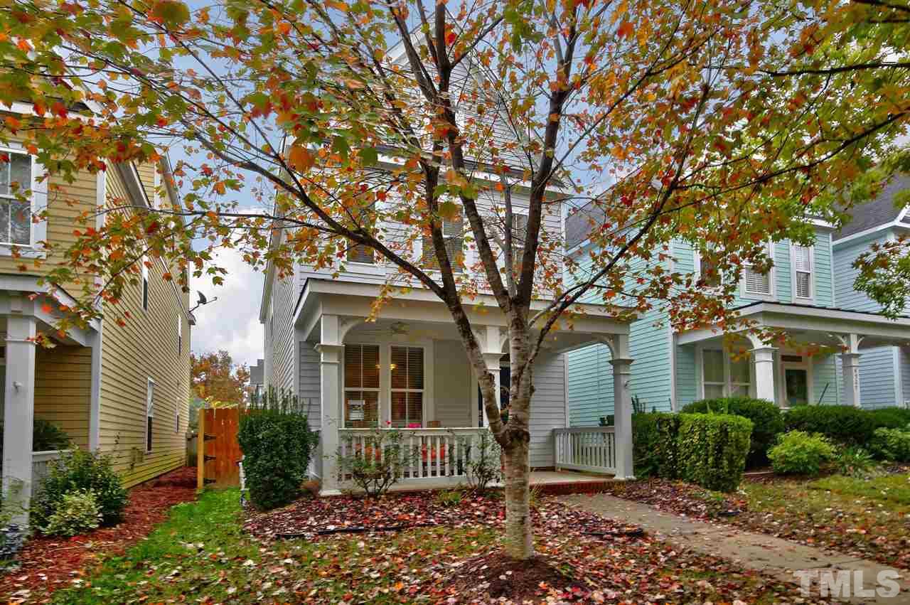 4523 All Points View Way Raleigh, NC 27614 - Photo 4 of 21 a front view of a house with a garden